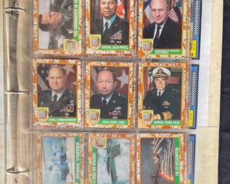 Desert Storm Trading Cards