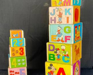 Disney Productions Nesting Learning Blocks
