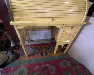 Child's Roll Top Desk