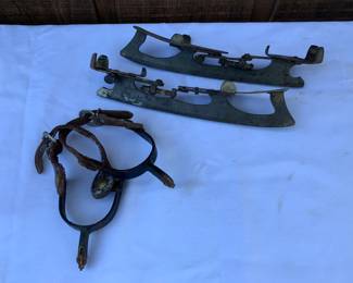 Antique Ice Skates and Spurs