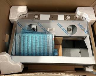 BRAND NEW IN BOX JENNAR RANGE HOOD | Model: JXW9036HP. - l. 40.5 x w. 31 x h. 24.5 in (box dimensions)