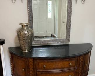 Mirror above is 41" by 29"