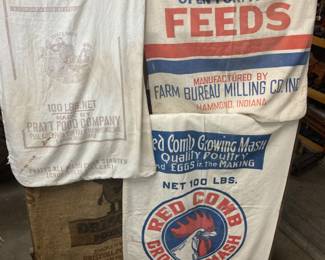 34. Huge selection of feed bags!