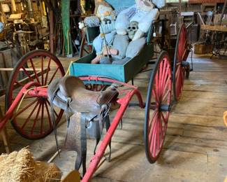 78.   And carriages! These look great in the yard.