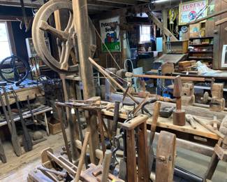 80. Barn builder’s tools. 