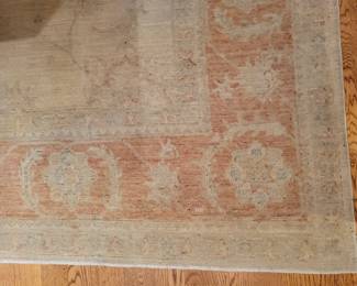 A Vintage Oushak Rug. 