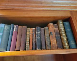 Vintage and New books. 