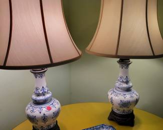 Delft Lamps.