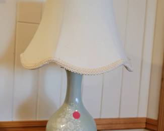 Celadon Lamp. 