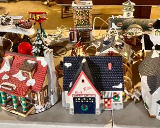 Dept 56 Christmas houses