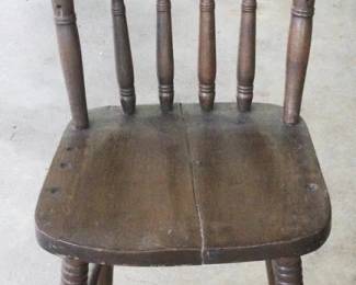 3 - Antique Chair - 14" x 13" x 42"
