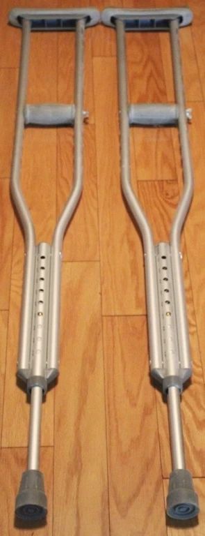 5 - Pair of Crutches - 50" long
