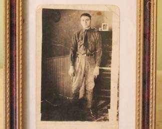 41 - WWI Soldier Photograph - 3.5" x 5.5"
