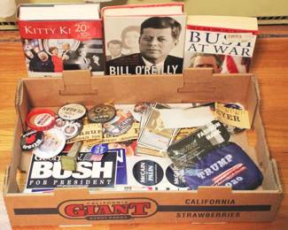 63 - Lot of Assorted Political Items
