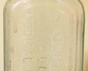 90 - Dr. Pierce's "Golden Medical Discovery" Bottle 8" tall
