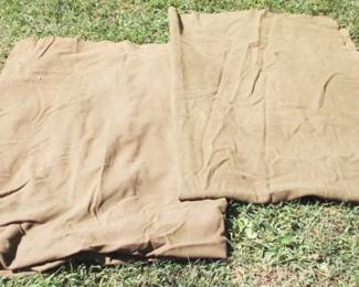 121 - Lot of 2 Vintage Army Blankets (G.I. Issue)
