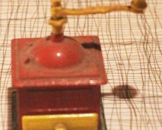 153 - Miniature Coffee Mill Grinder - 3" x 2" x 2"
