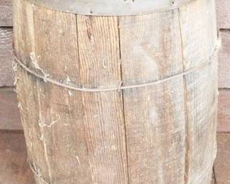 176 - Antique Barrel - 18.5" x 12"
