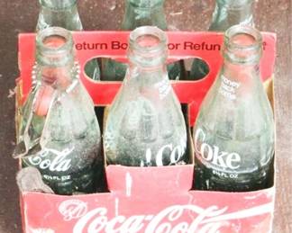 202 - Coca-Cola 6-Pack w/ 6.5 oz Bottles

