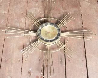 221 - Mid Century Wall Clock - 28" round
