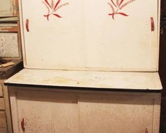 224 - Vintage Hoosier Cabinet - 40" x 25" x 66"
