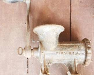 237 - Antique Meat Grinder - 12" x 6.5"
