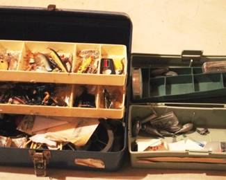 289 - 2 pc. Tackle Box Lot w/ Assorted Tackle
