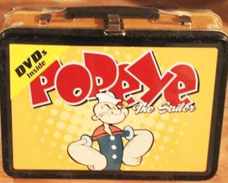 309 - Popeye DVD Set in Metal Lunchbox (New/Sealed)
