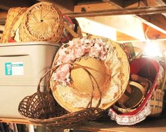 347 - Lot of Assorted Baskets & Tote
