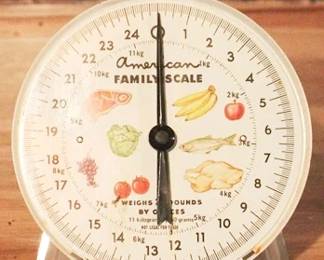 349 - American Family Scale - 7" x 9" x 9"
