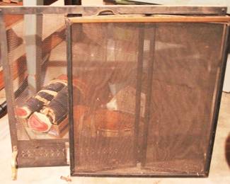 364 - Metal Fireplace Screen - 37" x 33"
