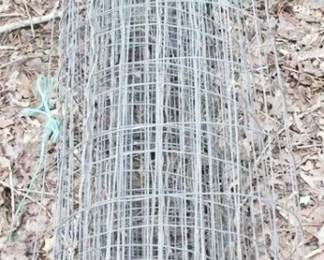 369 - Roll of Metal Fencing - 40" tall
