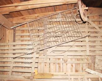 435 - Lot of Assorted Items (Hanging on Back Wall)
