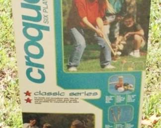 453 - Croquet Set in Box
