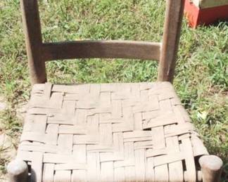 469 - Antique Chair - 17" x 14" x 30"
