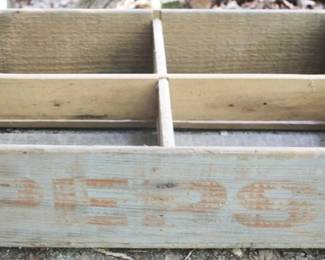 519 - Pepsi Wood Crate - 12" x 19" x 5"
