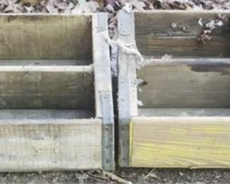 525 - Lot of 2 Wood Crates - 12" x 19" x 5"
