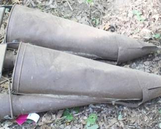 526 - Lot of 2 Antique Planters - 28" long
