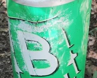 534 - Kool Cigarettes Metal Trashcan - 21" x 10"
