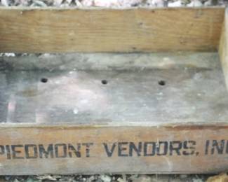 547 - Piedmont Wood Crate - 12" x 19" x 5"
