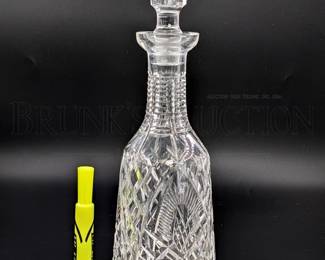 WATERFORD CUT CRYSTAL DECANTER