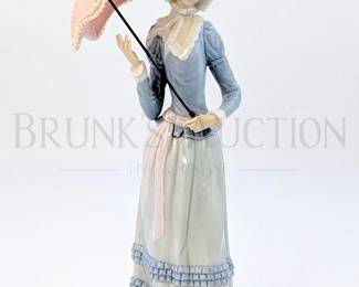 lladro parasol maiden 