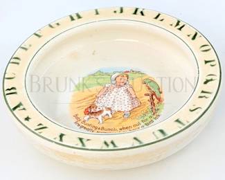 D.E. MCNICOL HOLDFAST BABY "ABC" BOWL BABY BUNTING AND BUNCH...