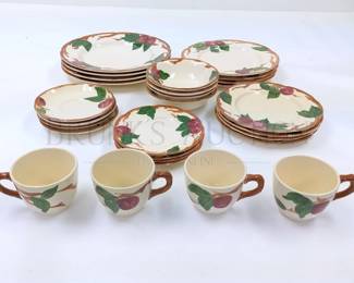 FRANCISCAN "APPLE BLOSSOM" DISHES