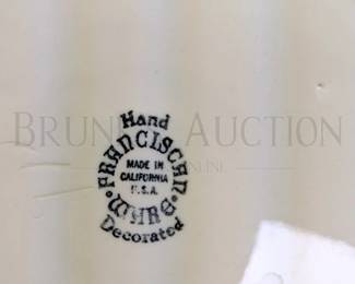 FRANCISCAN "APPLE BLOSSOM" DISHES