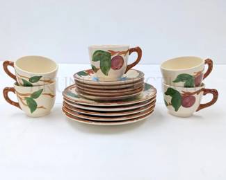 FRANCISCAN "APPLE BLOSSOM" DISHES