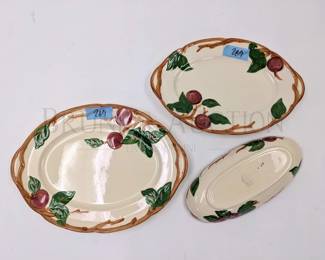 FRANCISCAN "APPLE BLOSSOM" DISHES