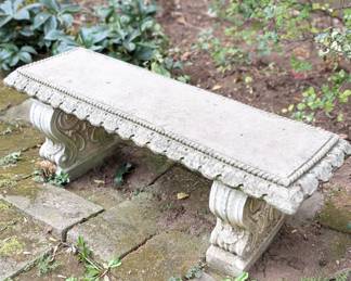 Stone bench