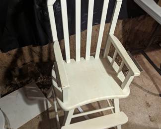 vintage high-chair