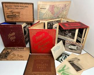 127 Antique Niagara Falls Memorabiliamin